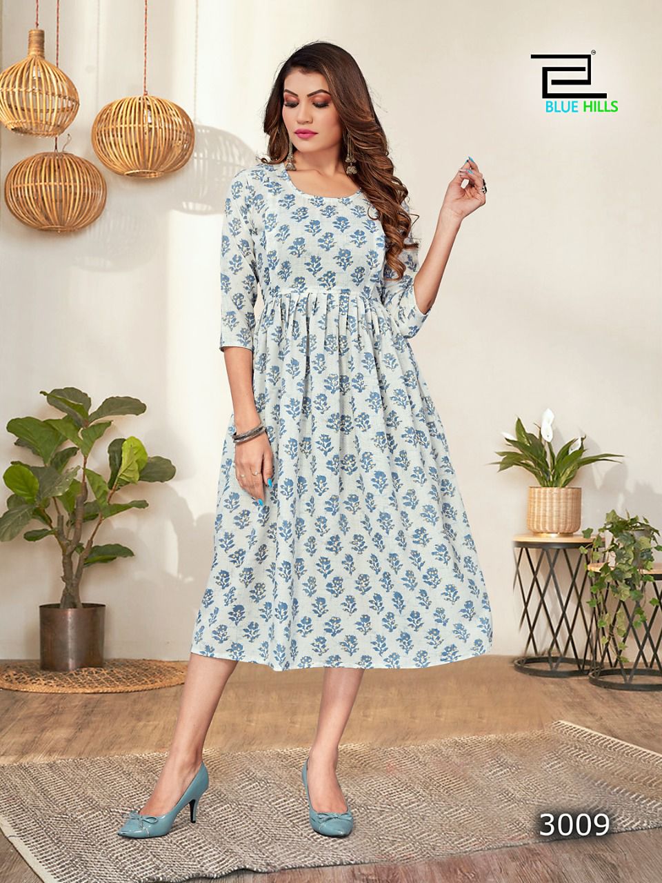 Blue Hills Little Things 3 Wholesale Designer Feeding Kurti Catalog
